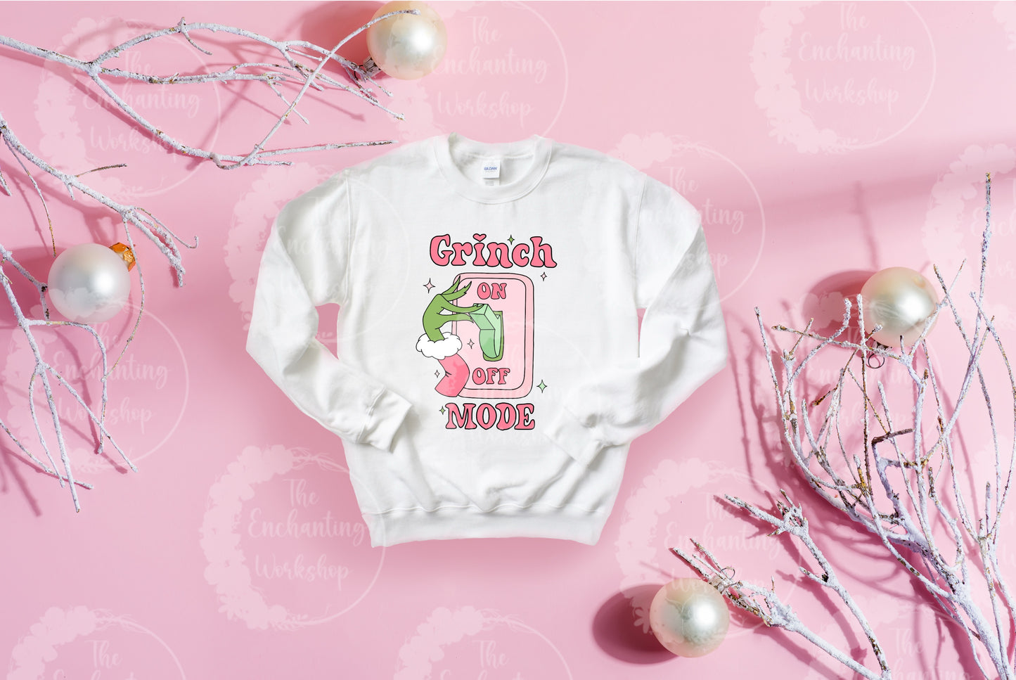 Grinch Mode On Sweatshirt