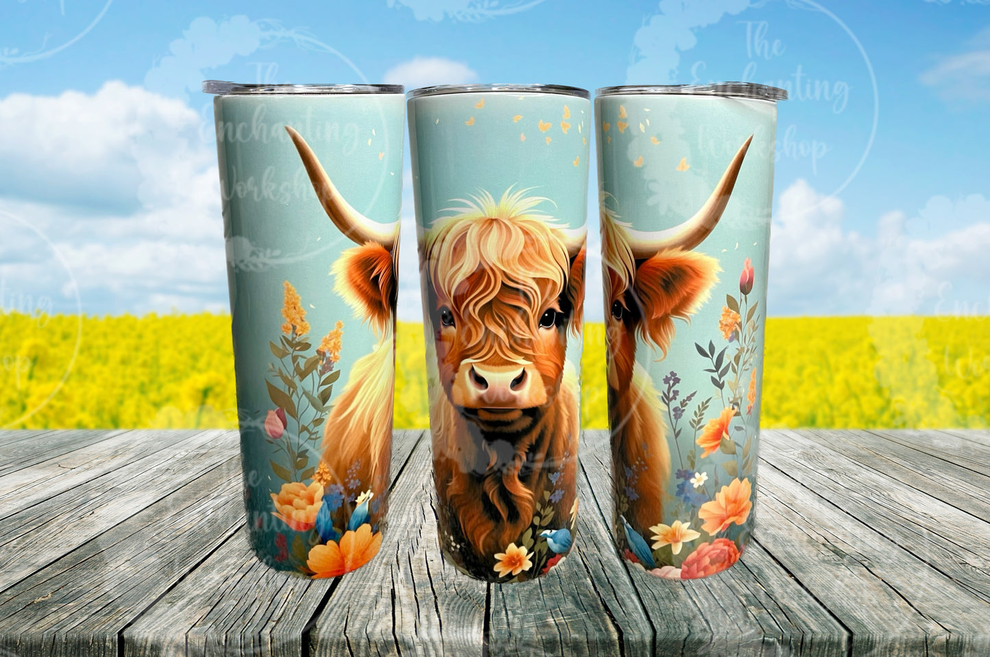 Highland Cow 20oz Tumbler