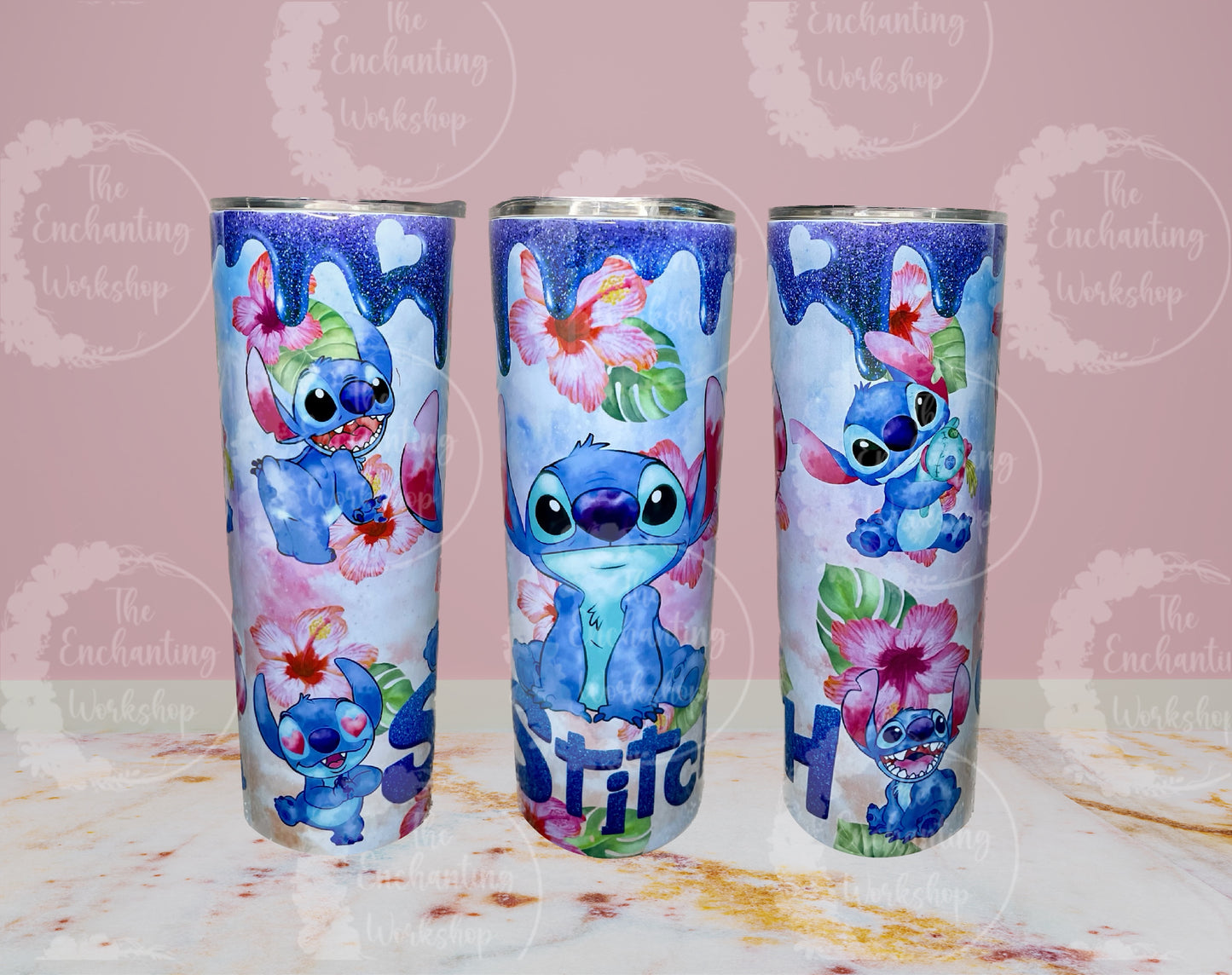 Stitch Drip 20oz Tumbler