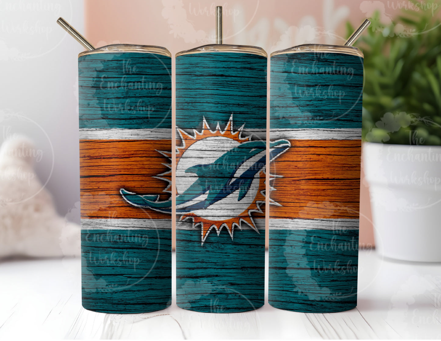 Miami Dolphins 20oz Tumbler