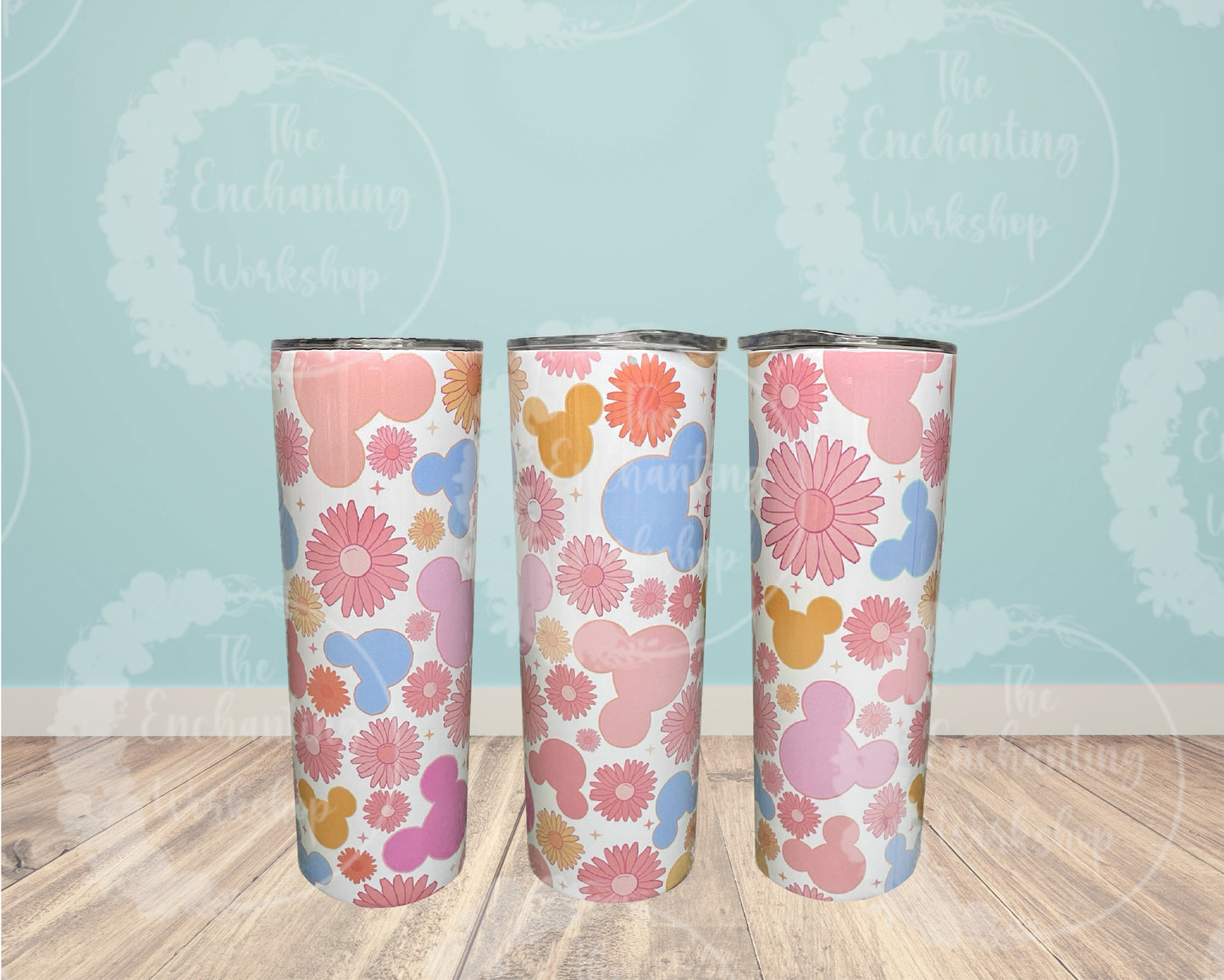 Springtime Mickey 20oz Tumbler