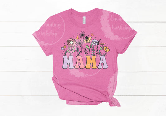 Mother’s Day “Mama” Floral T-Shirt