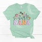 Mother’s Day “Nana” Floral T-Shirt