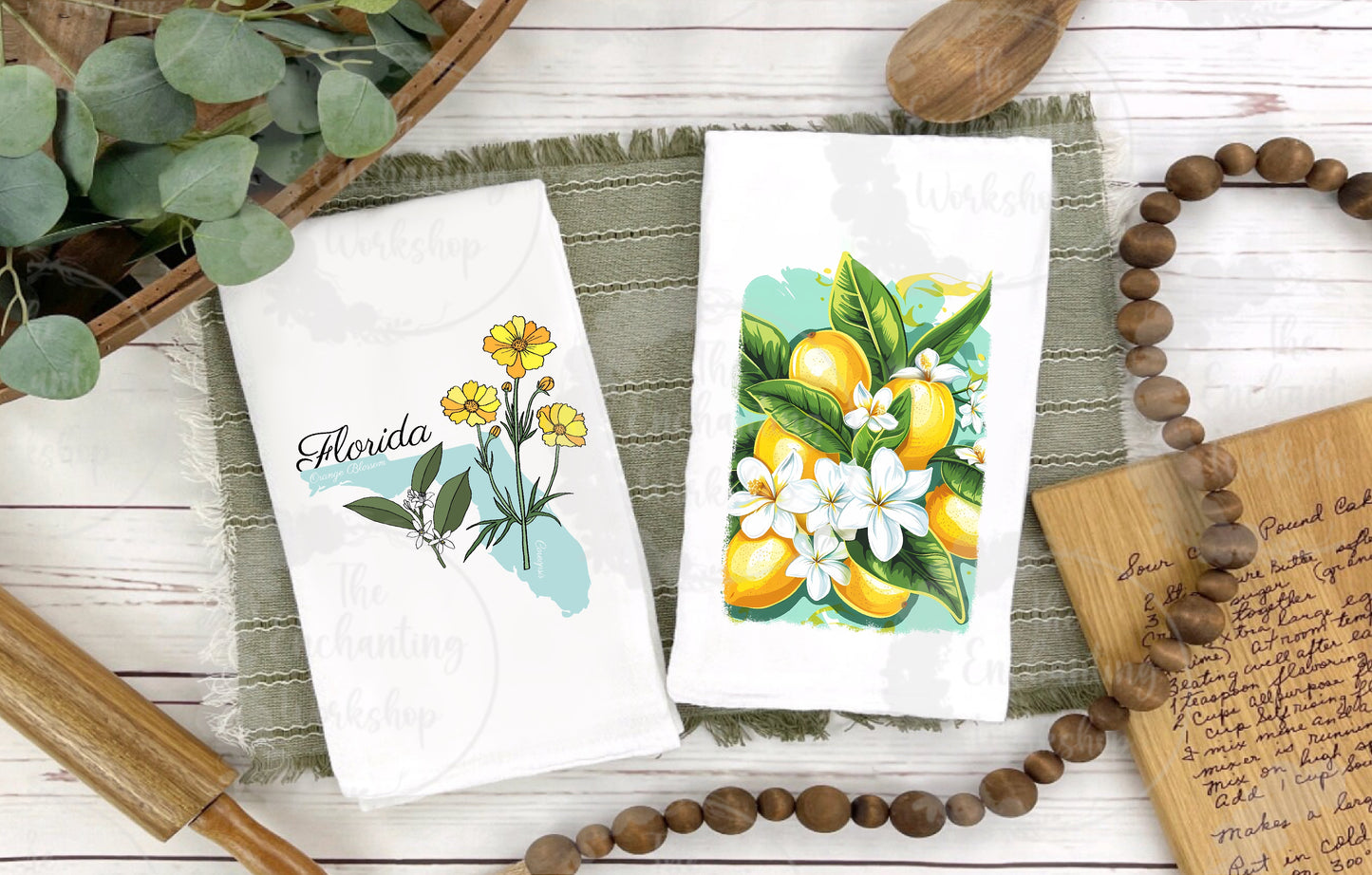 Sunshine Citrus Kitchen Towel Set
