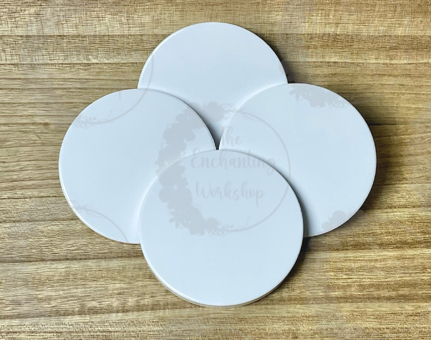Custom Ceramic Coaster Set