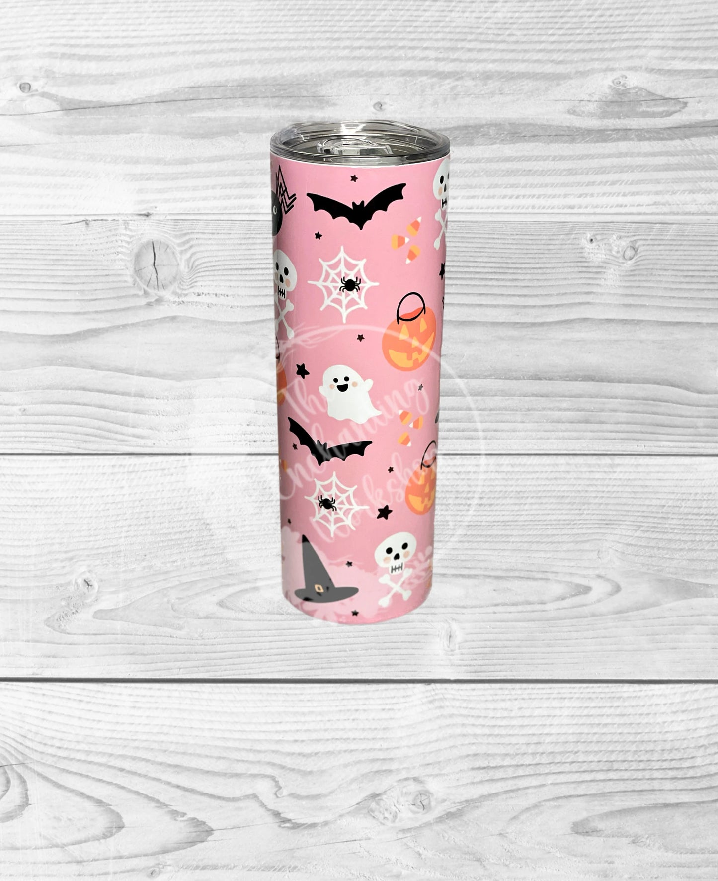 Pink Halloween 20oz Tumbler