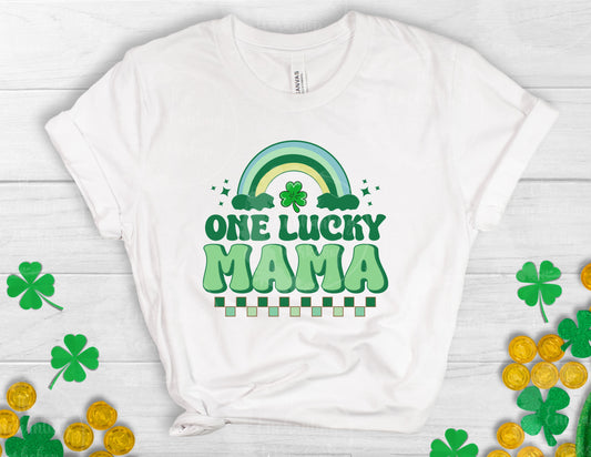 One Lucky Mama St. Patrick’s Day T-Shirt