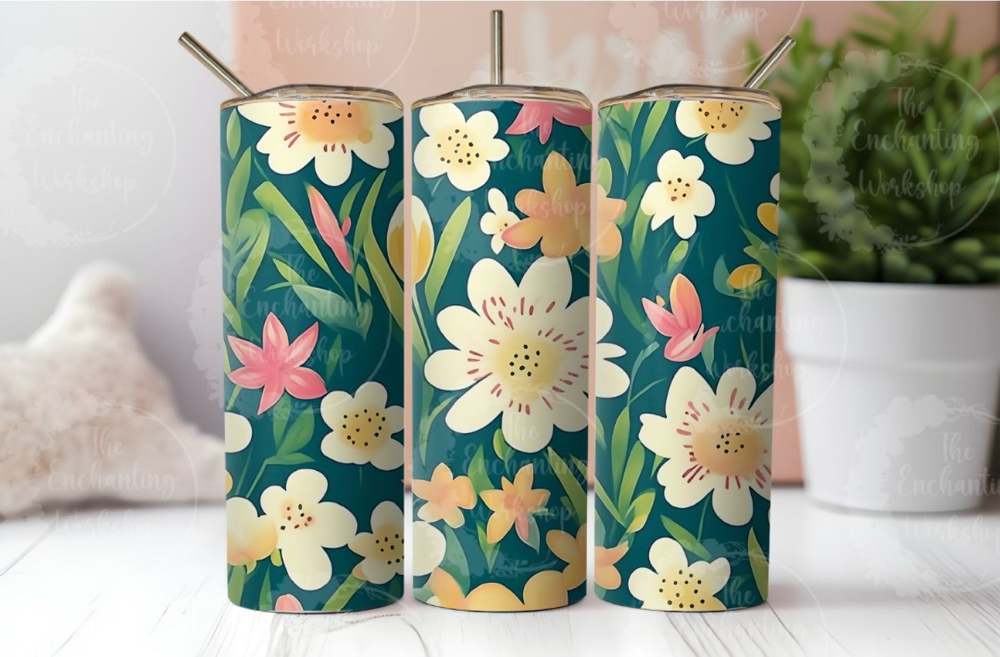 Spring Blossom 20oz Tumbler