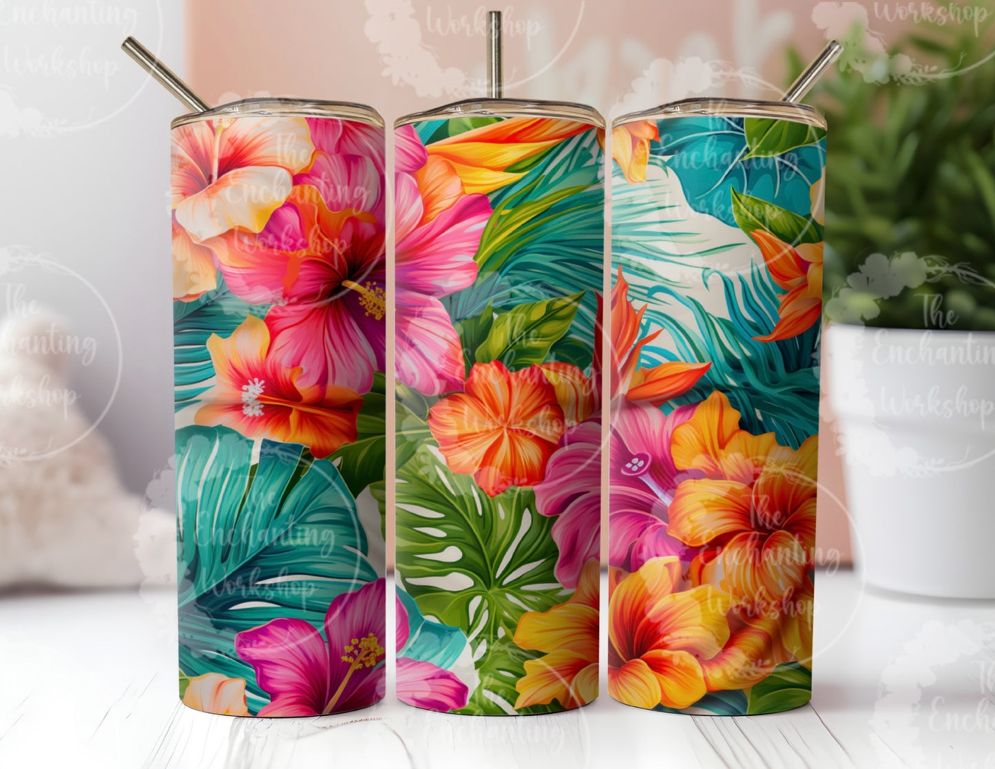 Tropical Paradise 20oz Tumbler