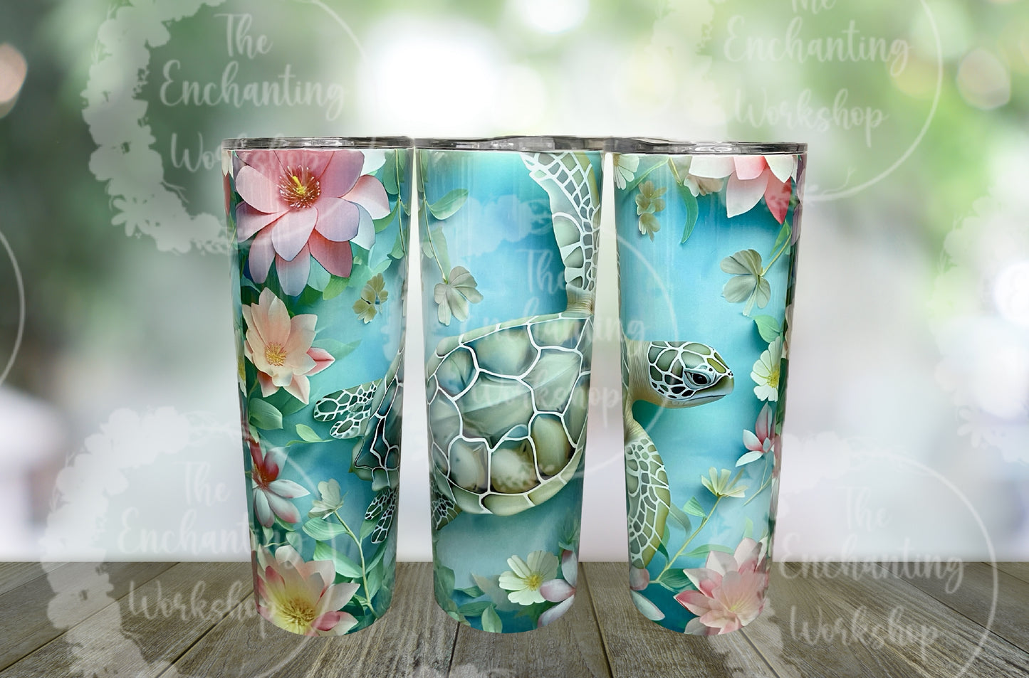 Graceful Sea Turtle 20oz Tumbler