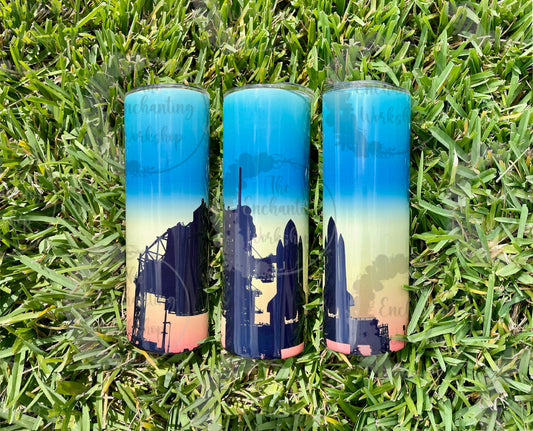 Space Shuttle Sunset 20oz Tumbler