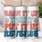 Back it Up Terry! 20oz Tumbler