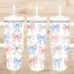 Patriotic Coquette Bows 30oz Tumbler