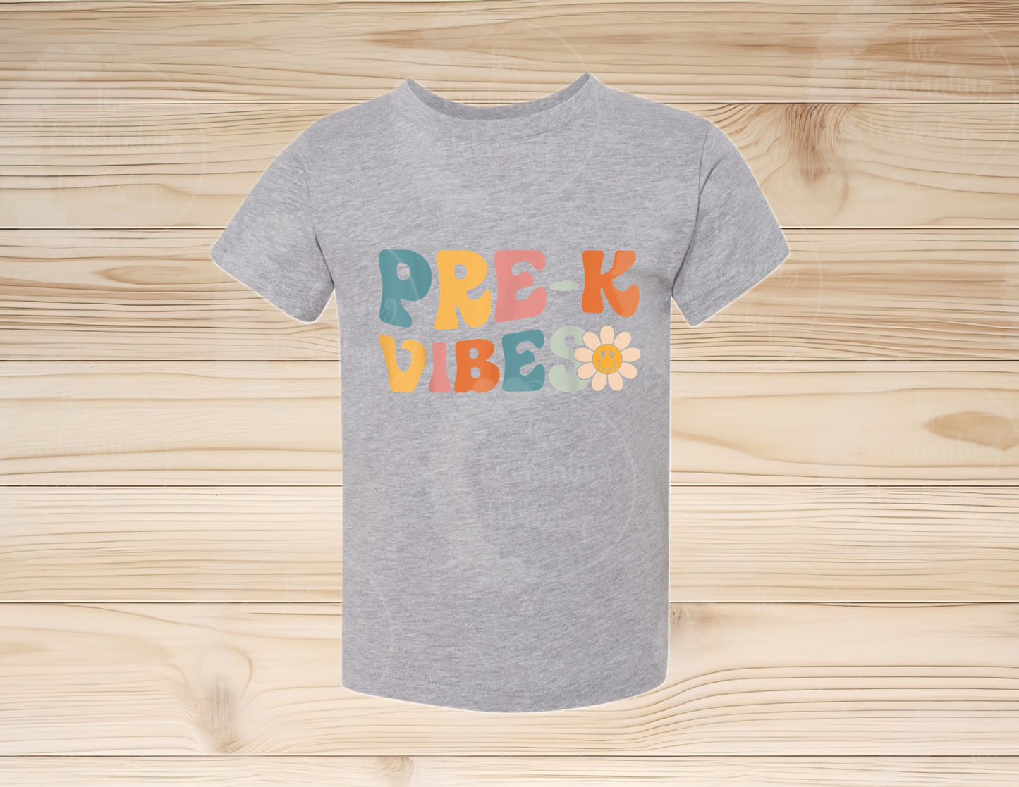 Kids Groovy School Vibes T-shirt, Pre-K, Kindergarten, First, Second, Third, Fourth, Fifth Grade