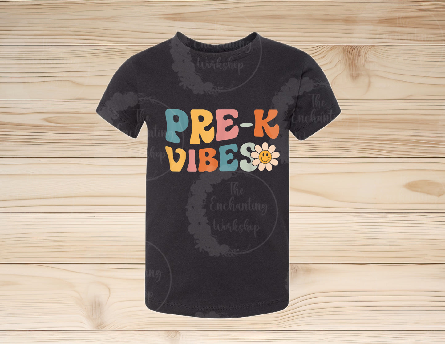 Kids Groovy School Vibes T-shirt, Pre-K, Kindergarten, First, Second, Third, Fourth, Fifth Grade