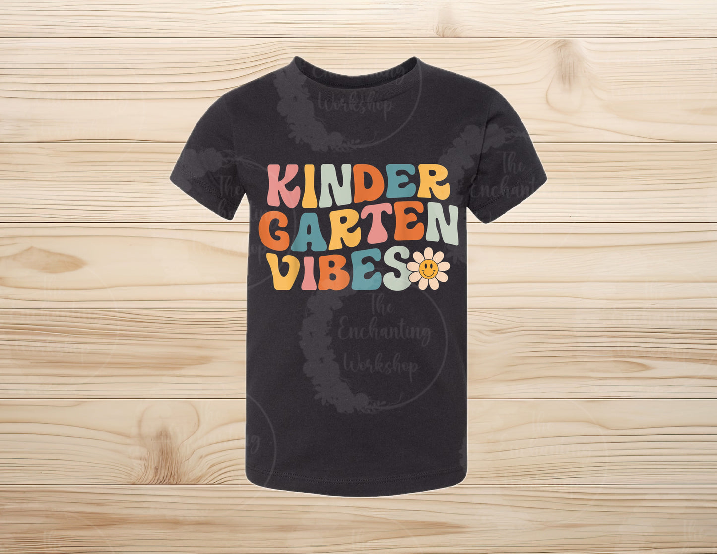 Kids Groovy School Vibes T-shirt, Pre-K, Kindergarten, First, Second, Third, Fourth, Fifth Grade