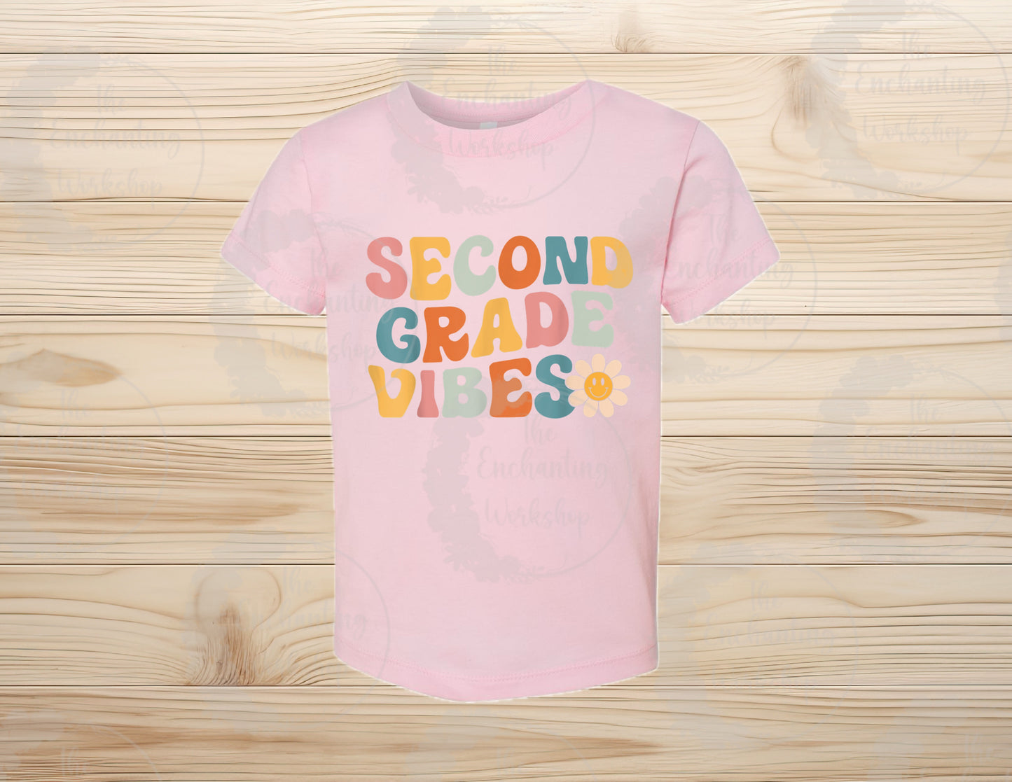 Kids Groovy School Vibes T-shirt, Pre-K, Kindergarten, First, Second, Third, Fourth, Fifth Grade