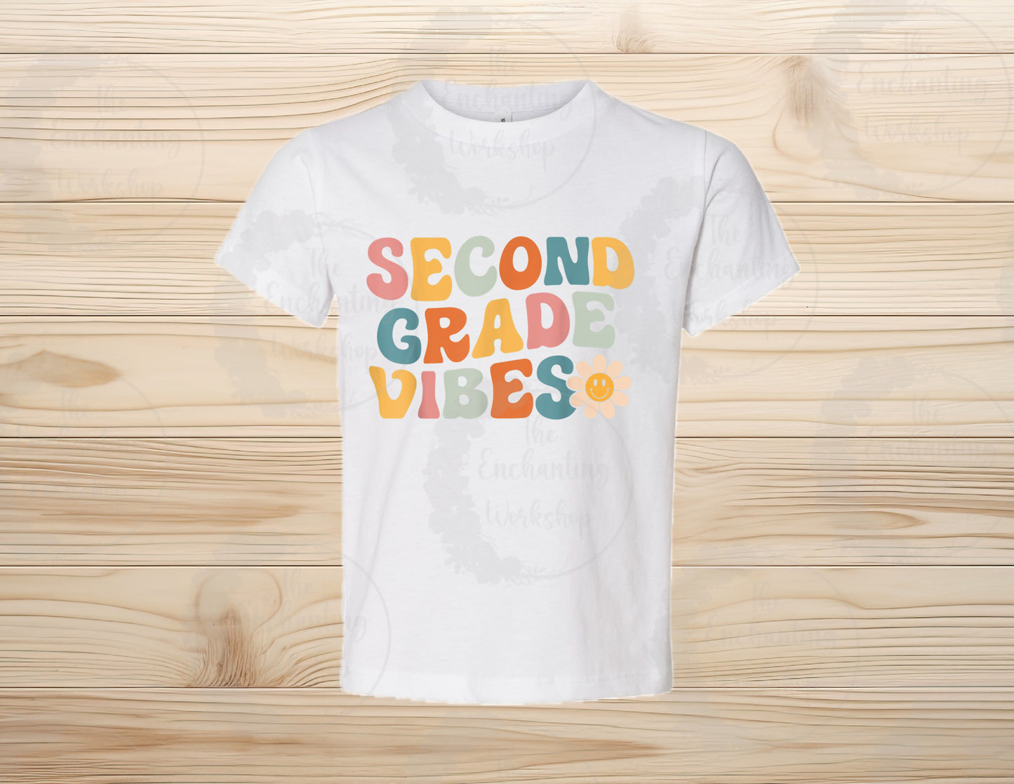 Kids Groovy School Vibes T-shirt, Pre-K, Kindergarten, First, Second, Third, Fourth, Fifth Grade