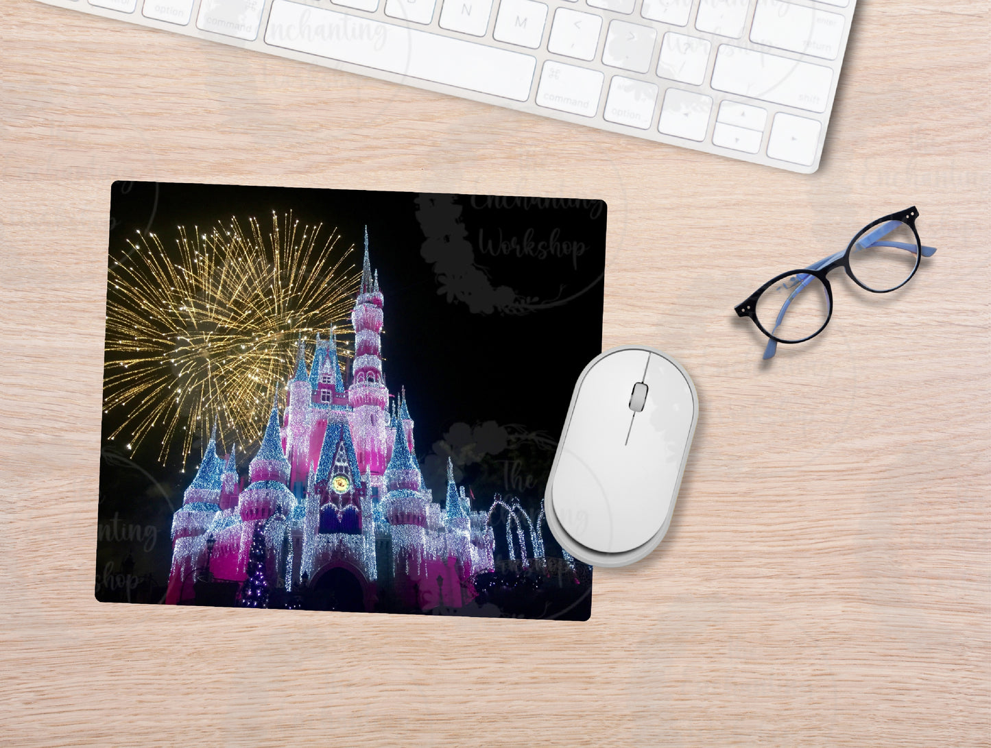 Christmas at the Castle Mouse Pad