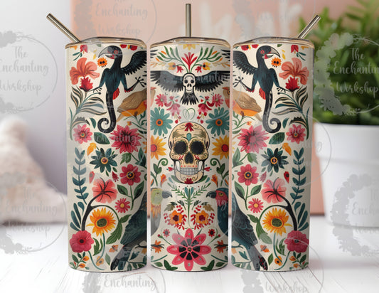 Día de los Muertos (Day of the Dead) 20oz Tumbler