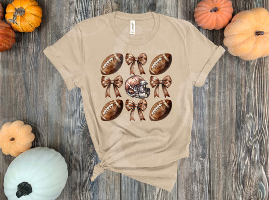 Coquettes and Footballs T-Shirt