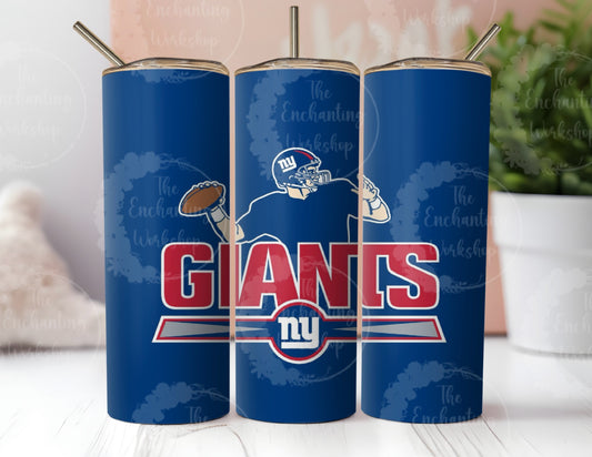 NY Giants 20 oz Tumbler