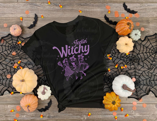 Feelin’ Witchy Halloween T-Shirt