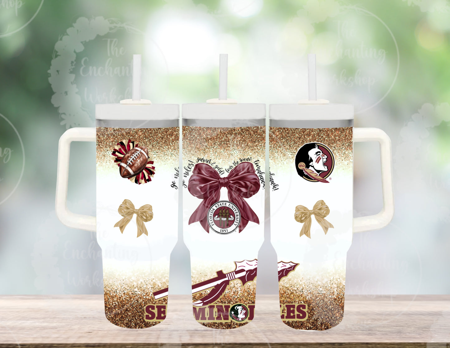 College Spirit - FSU Seminoles 30oz Tumbler