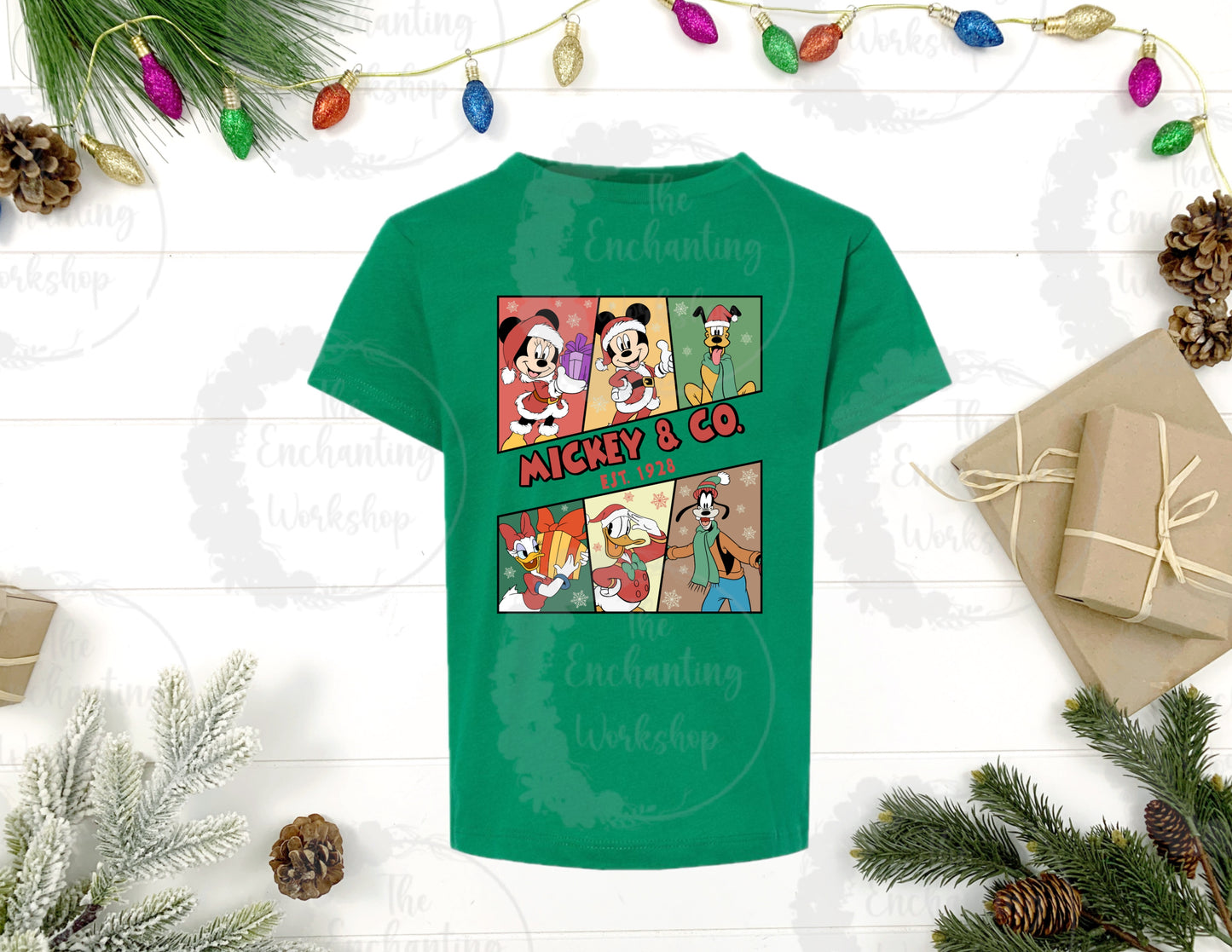 Kids Mickey & Co Christmas T-Shirt