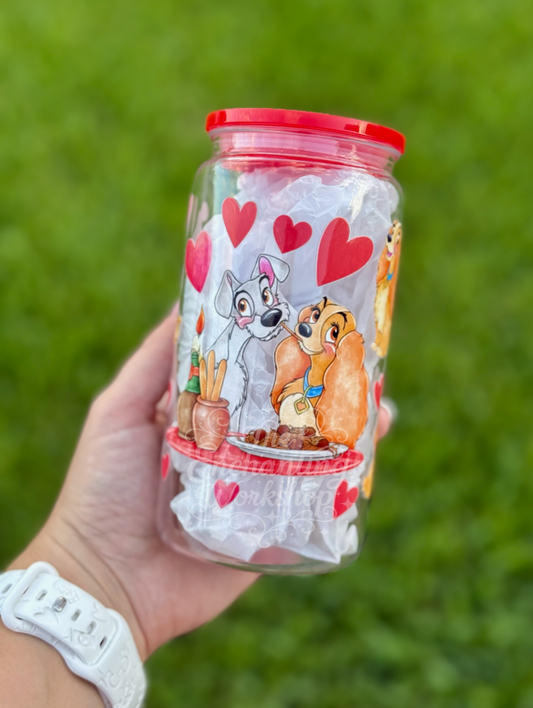 Puppy Love Plastic Cup