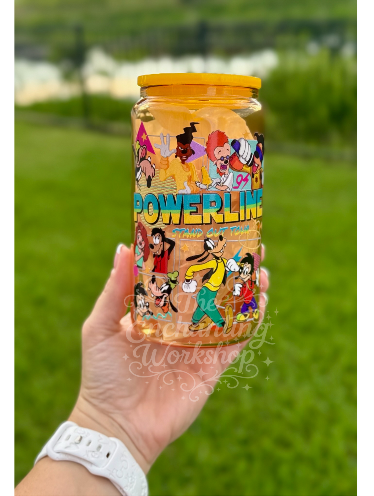 Stand Out Glass Cup