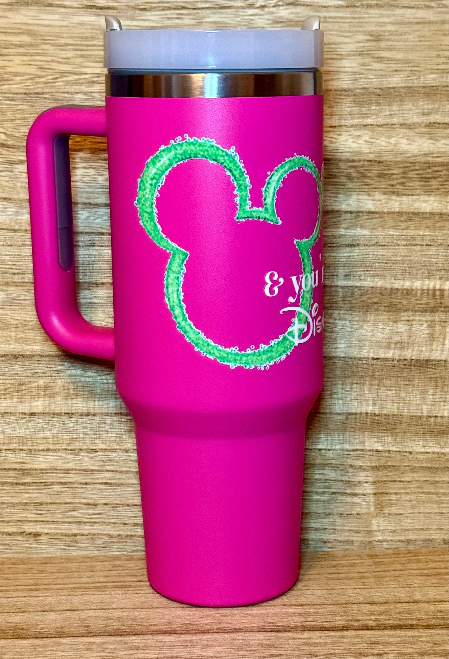 That Iconic Intro Hot Pink 40oz