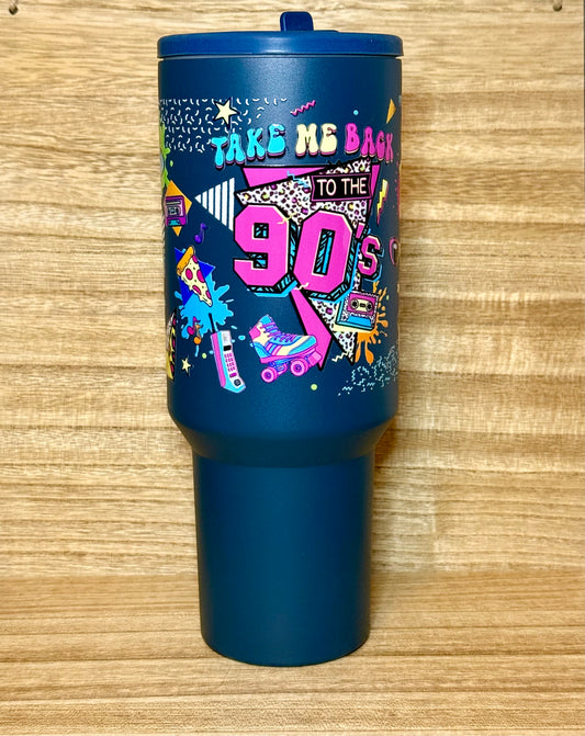 90s Time Machine 40oz Tumbler