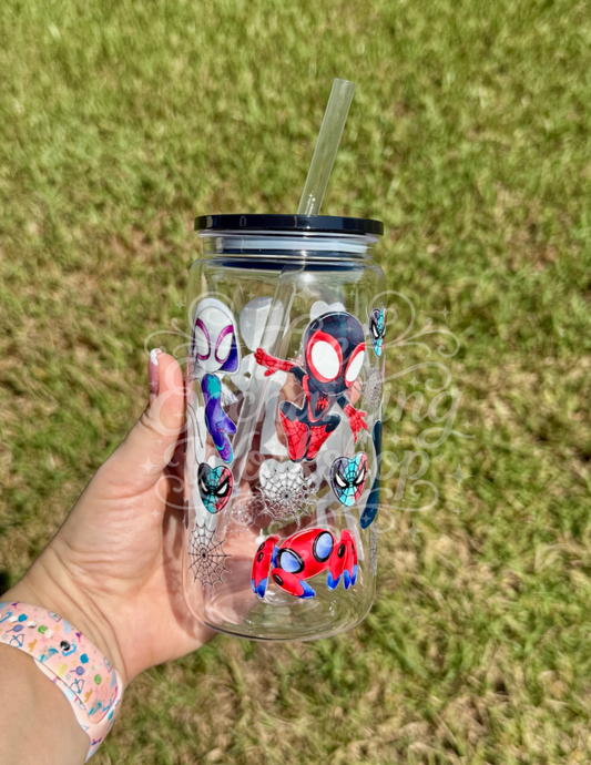 Web-Slingers Plastic Cup