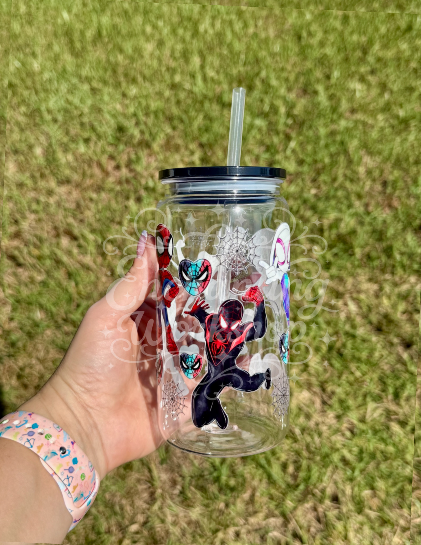 Web-Slingers Plastic Cup