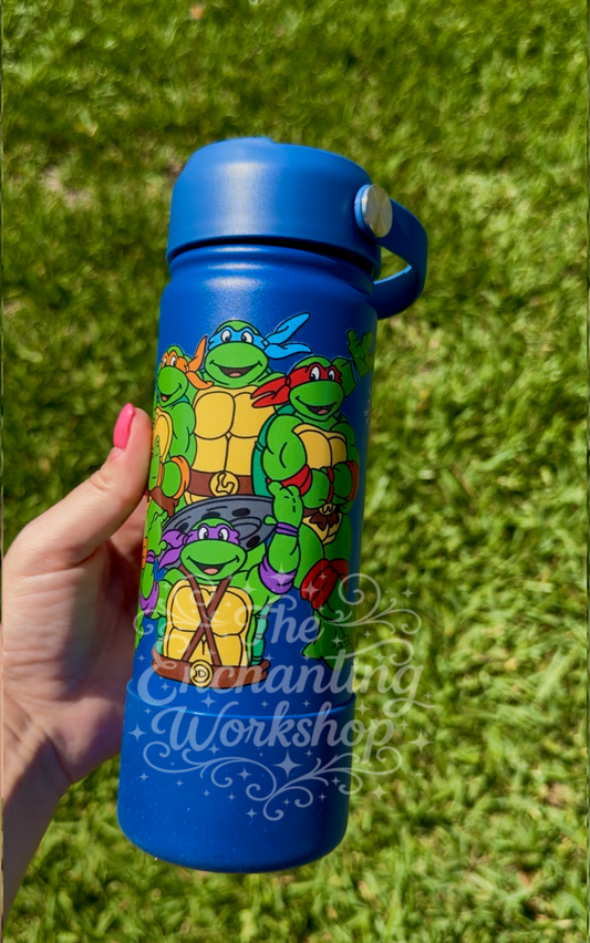 Turtle Power 18oz Kids Tumbler