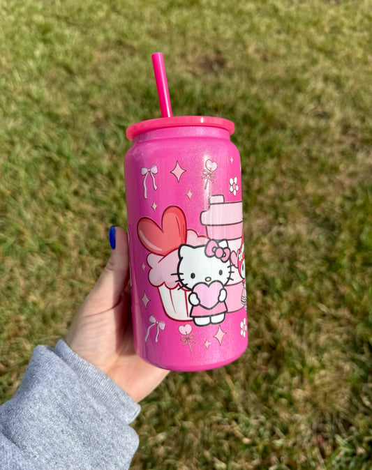 Sweet Sanrio-Style Charm Insulated Cup