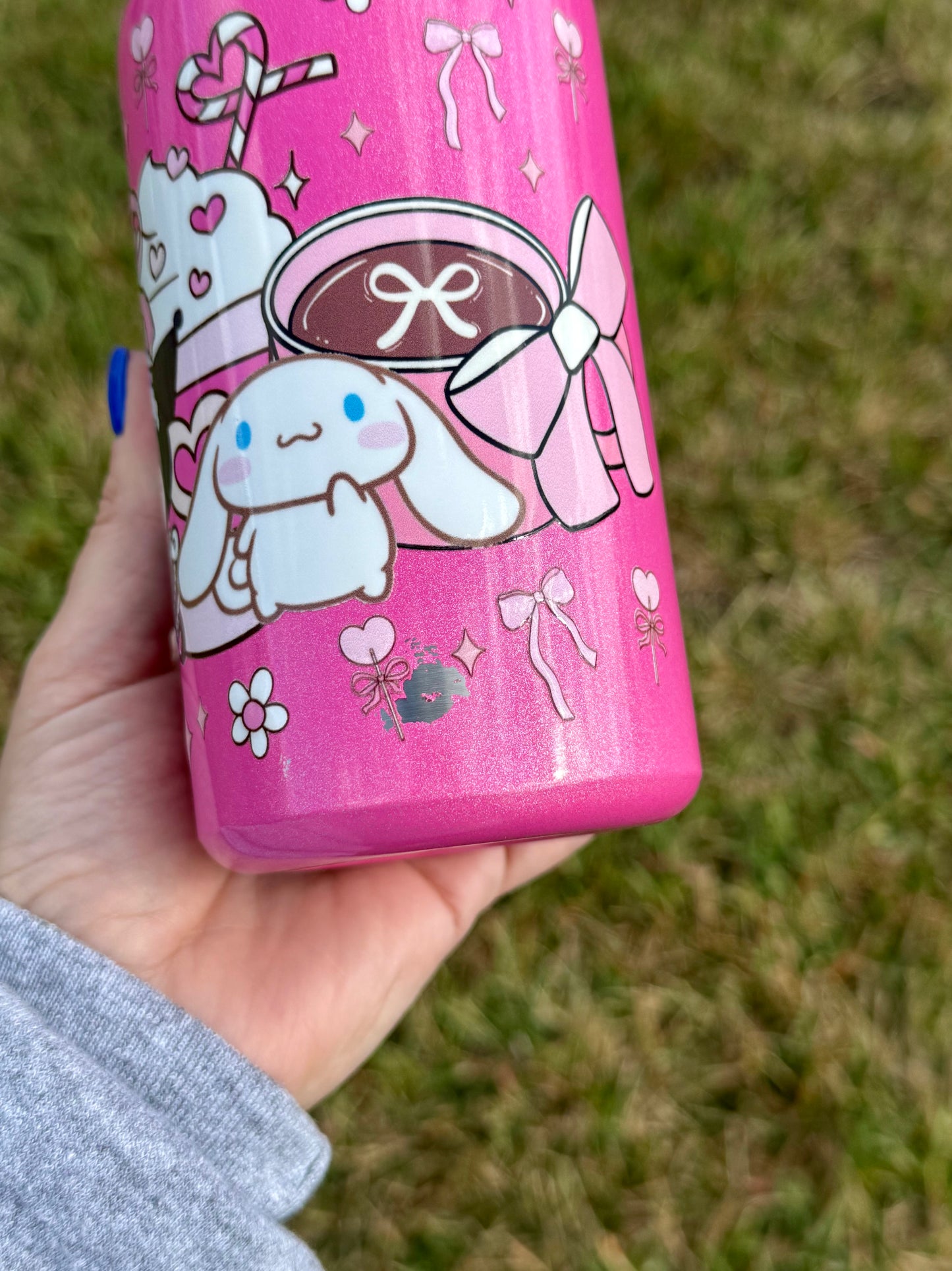 Sweet Sanrio-Style Charm Insulated Cup
