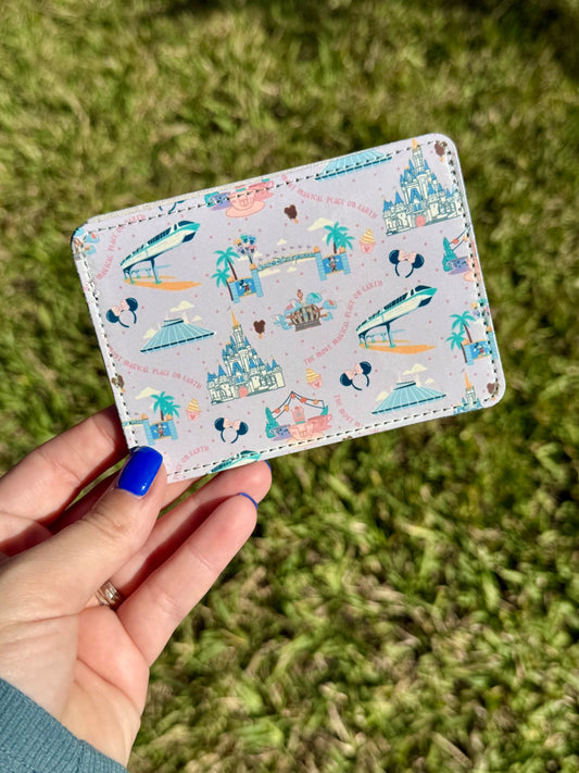 Monorail Memories Mini Wallet