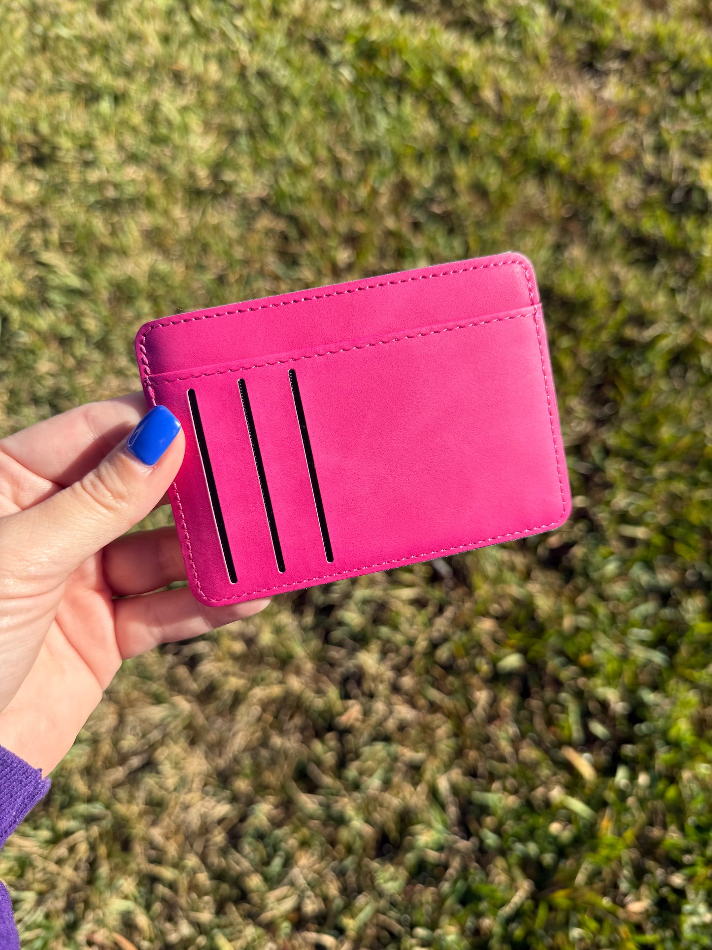 Floral Icon Magic Mini Wallet