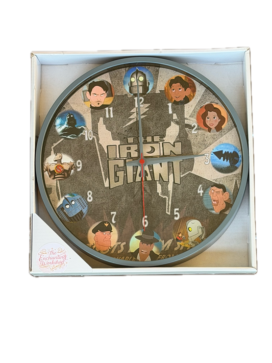 Retro Robot Wall Clock