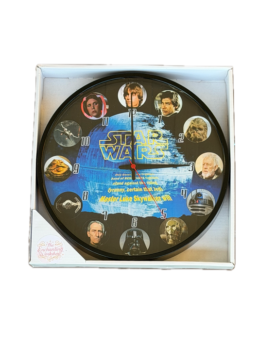Galactic Legends Wall Clock