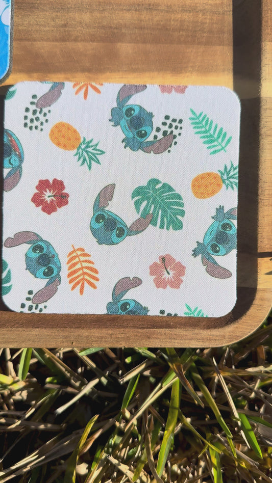 Ohana Vibes Rubber Coaster Set